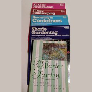 Set of 5 Gardening Books